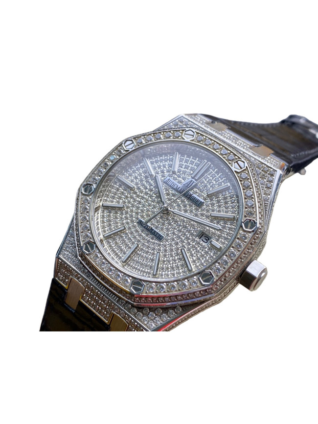 1:1 quality version Royal Oak Collection Moissanite Mechanical Watch【Dial diameter：41mm 】28773699