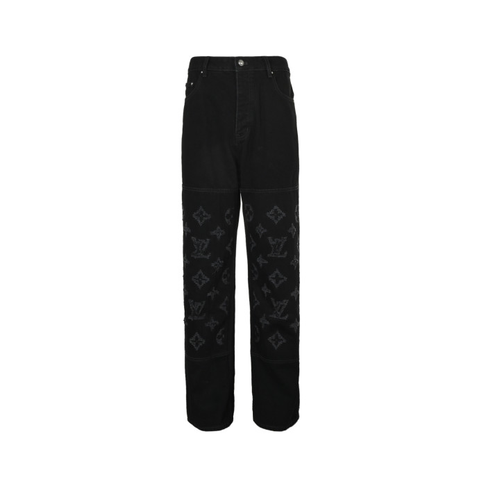 1:1 quality version Burnout Washed Distressed Jeans 28773621