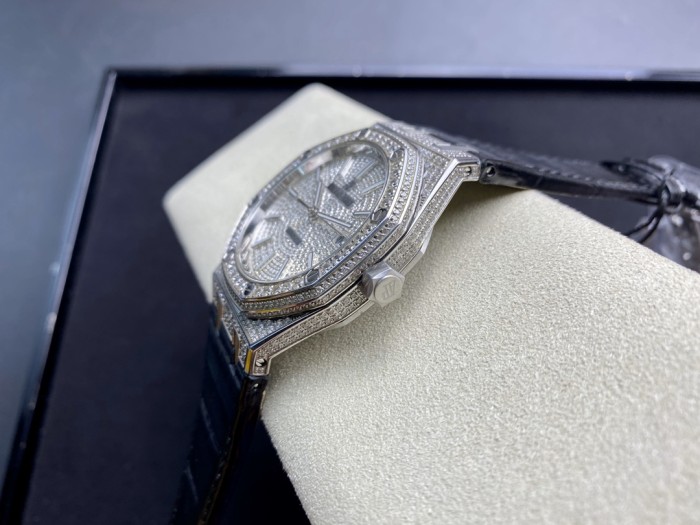 1:1 quality version Royal Oak Collection Moissanite Mechanical Watch【Dial diameter：41mm 】28773699