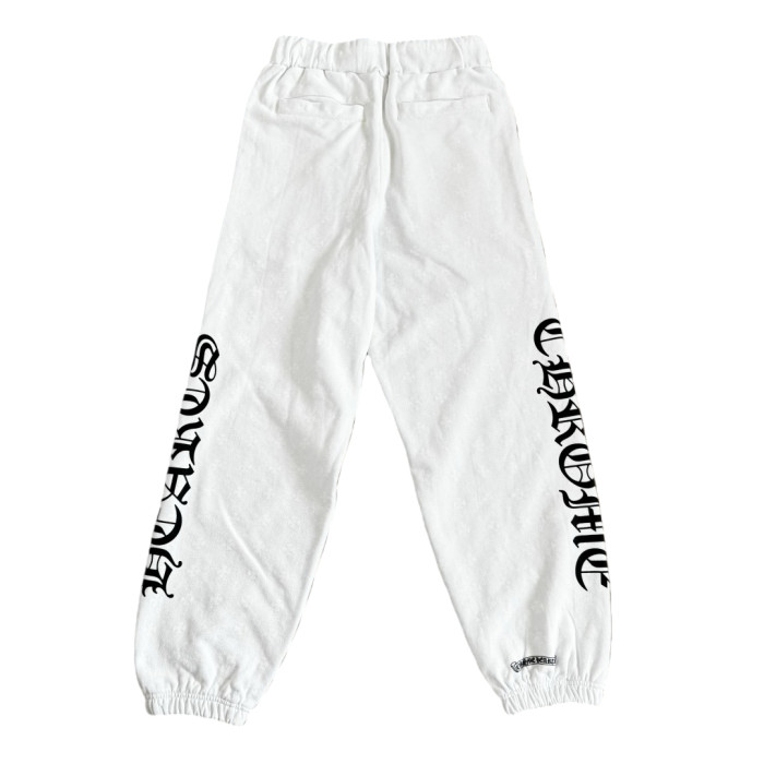 1:1 quality version Full-printed dark cross side Sanskrit printed sweatpants 2 colors 28782505