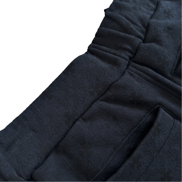 1:1 quality version Full-printed dark cross side Sanskrit printed sweatpants 2 colors 28782505
