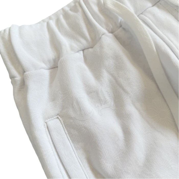 1:1 quality version Full-printed dark cross side Sanskrit printed sweatpants 2 colors 28782505