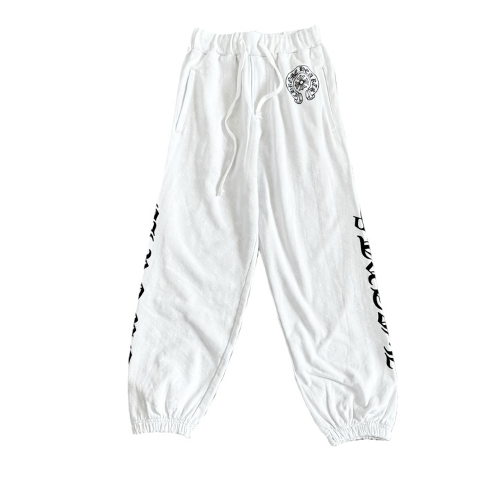 1:1 quality version Full-printed dark cross side Sanskrit printed sweatpants 2 colors 28782505