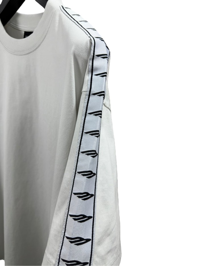 1:1 quality version 3M Sleeve Edge Webbing Washed Version Tee 2 colors 28791740