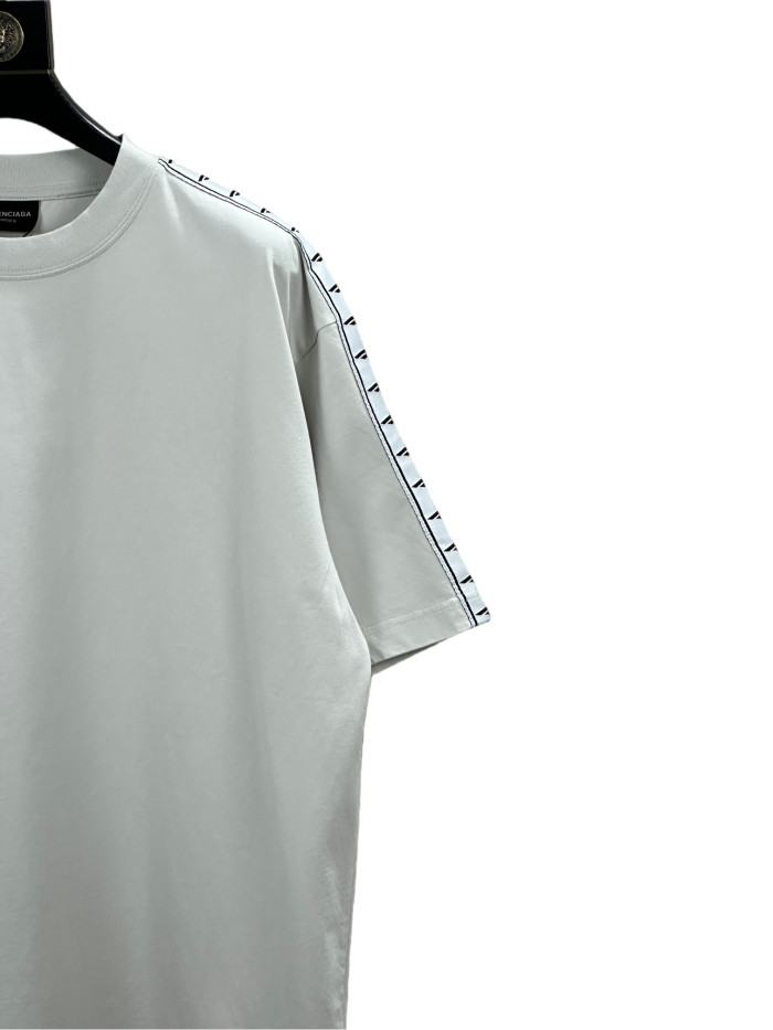 1:1 quality version 3M Sleeve Edge Webbing Washed Version Tee 2 colors 28791740