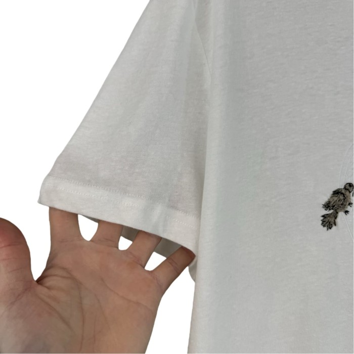 1:1 quality version Letter Heart Embroidered Tee 28797055