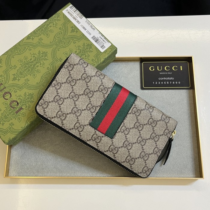 28181597 Brand Woven Ribbon Stripe Wallet