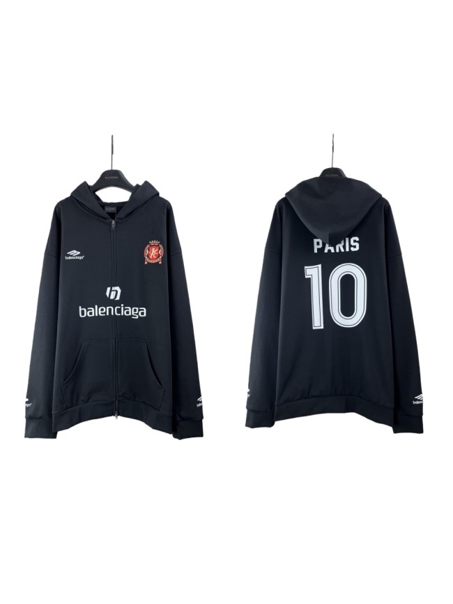 1:1 quality version Paris Edition Number 10 Back Print Hoodie 28816189