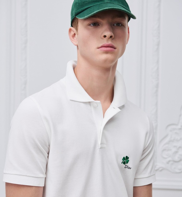 1:1 quality version Green Clover Polo Shirt 2 colors 28816186