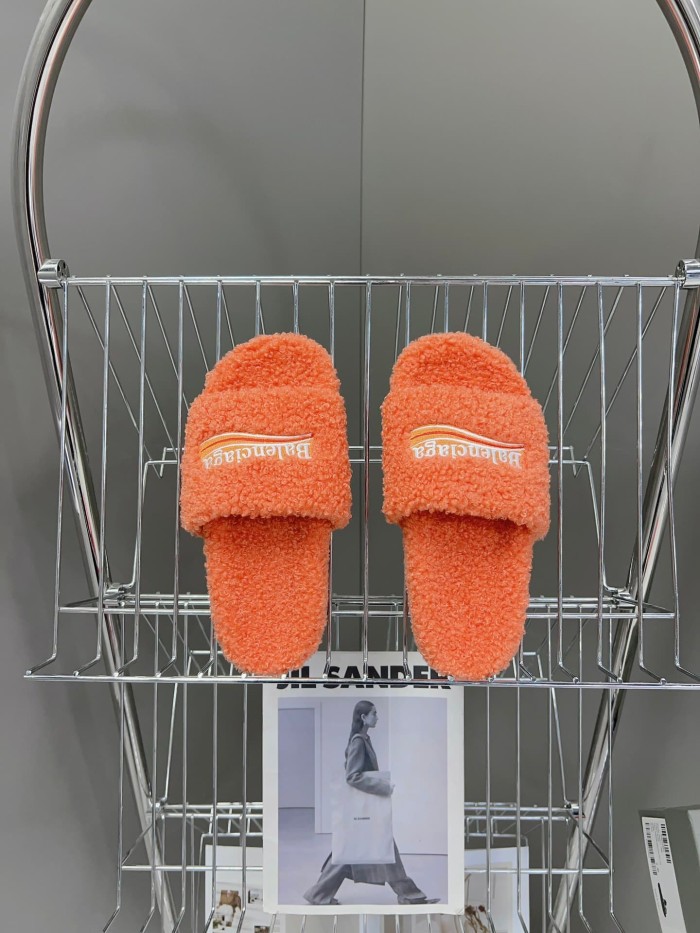 1:1 quality version Cola Embroidery Twill Brushed Cotton Slippers 8 colors 28884668