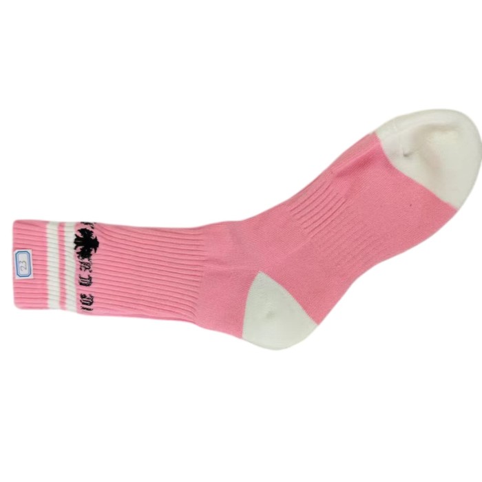 Sanskrit Cross Stripe Jacquard Crew Socks 25 colors 28887618