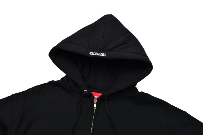 1:1 quality version Supreme x Michael Jackson Dangerous Zip Up Print Hoodie 2 colors 28889970
