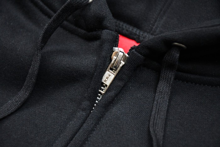 1:1 quality version Supreme x Michael Jackson Dangerous Zip Up Print Hoodie 2 colors 28889970