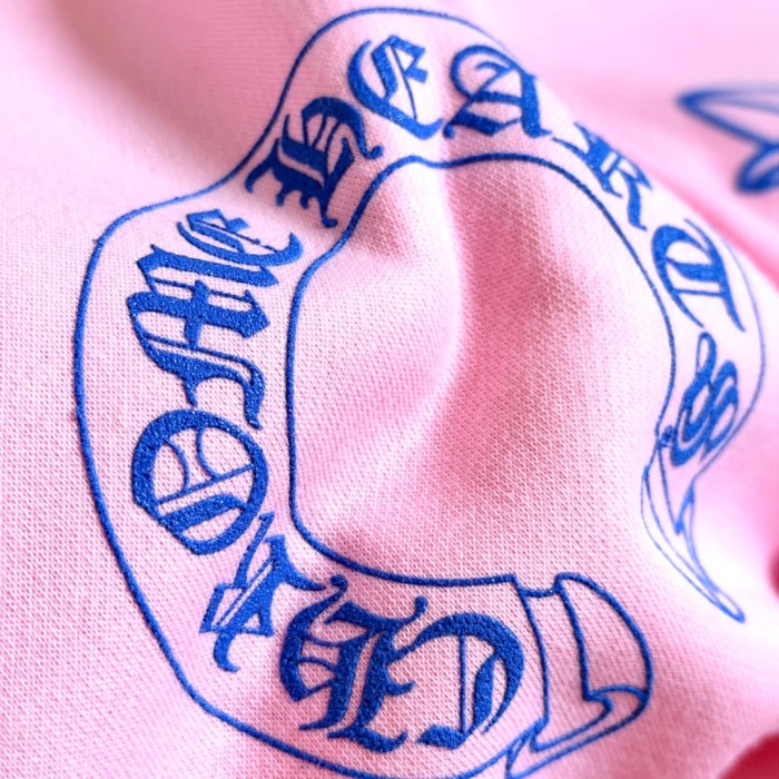 1:1 quality version Pink Cross Arm Print New York Anniversary Limited Edition Hoodie 28893086