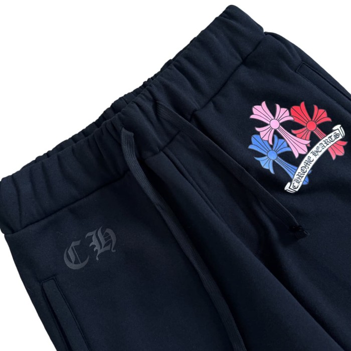 1:1 quality version Rainbow Cross Print Sweatpants 28893085