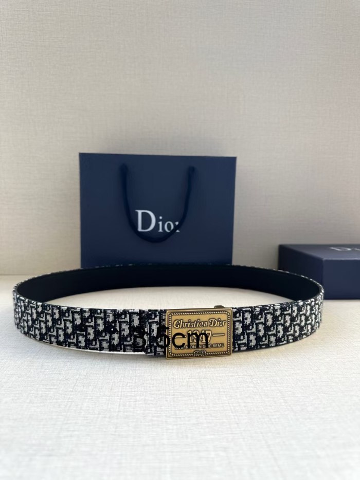 1:1 quality version Oblique Monogram 1947 Plaque Buckle Belt 5 colors 28894831