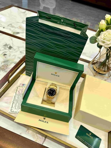 Datejust Three-Hand Rock Candy Baguette Markers Mechanical Movement Watch【Dial diameter：40mm 】2 colors 28894552