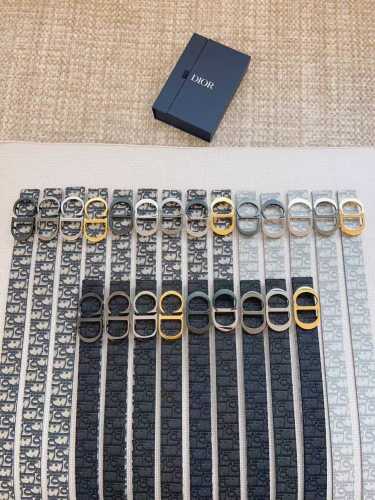 1:1 quality version Oblique Monogram CD Buckle Belt 21 colors 28894830