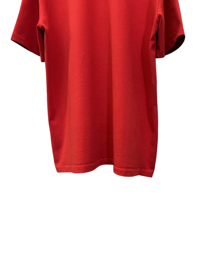 1:1 quality version Front and Back Logo Thick Pressure Adhesive Crew Neck Tee 3 colors 28903018