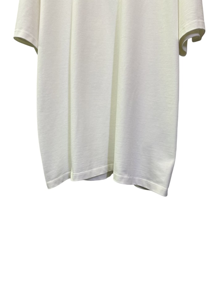 1:1 quality version Front and Back Logo Thick Pressure Adhesive Crew Neck Tee 3 colors 28903018