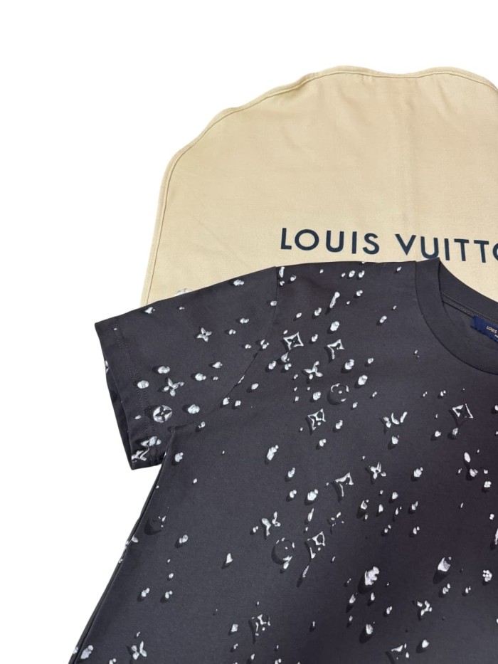 1:1 quality version All-Over Waterdrop Rhinestone Tee 28903017