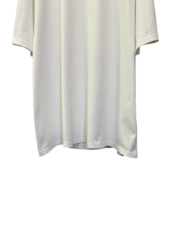 1:1 quality version Front and Back Letter Rhinestone Washed Tee 2 colors 28903003