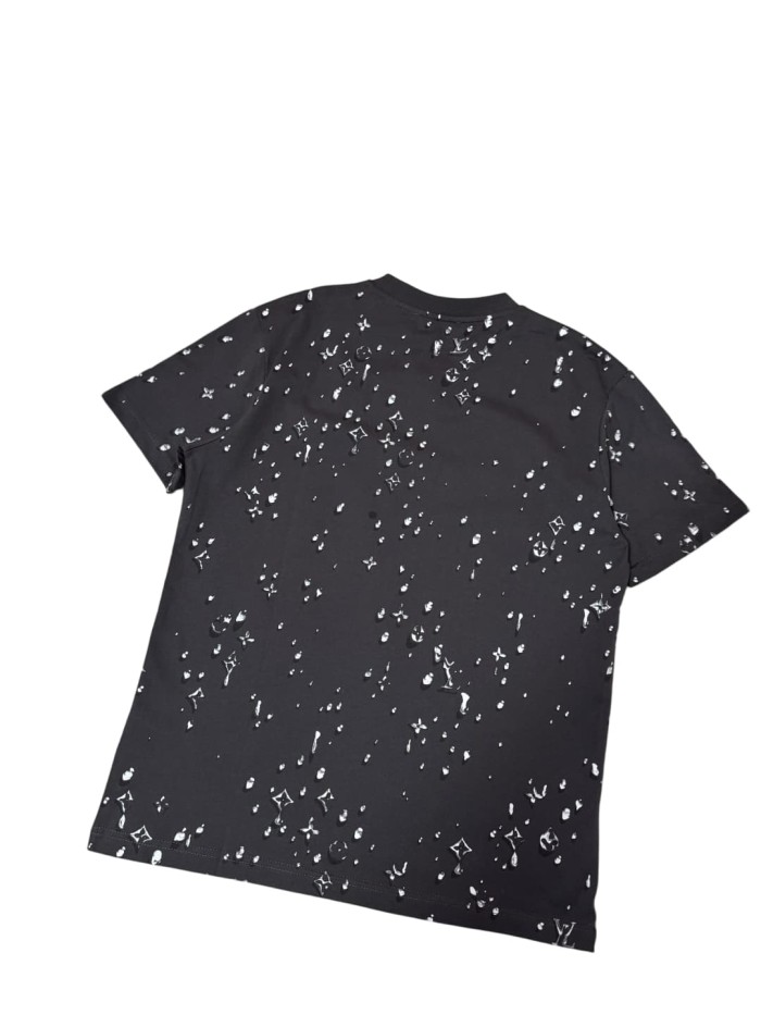 1:1 quality version All-Over Waterdrop Rhinestone Tee 28903017