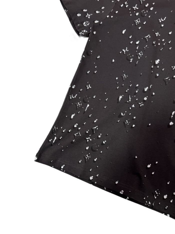1:1 quality version All-Over Waterdrop Rhinestone Tee 28903017