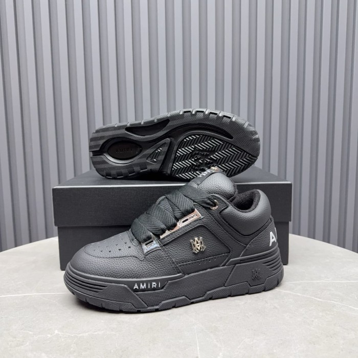 1:1 quality version Metal M Logo All-Black Chunky Bread Sneakers 28927923