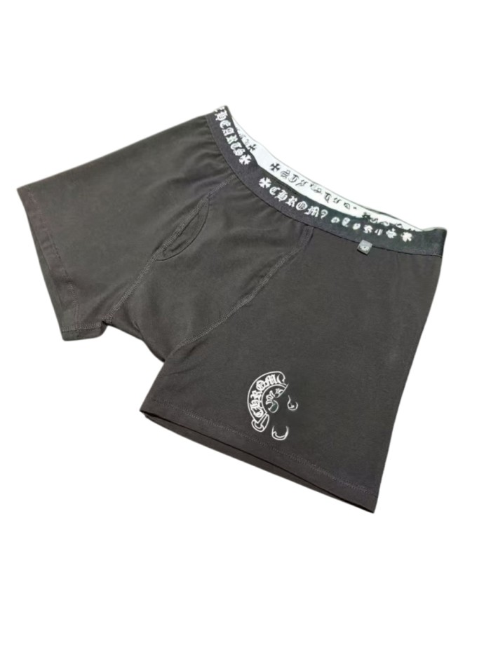 Letter & cross logo pure cotton boxer briefs 28933096