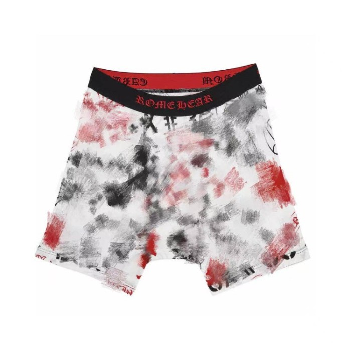 1:1 quality version Full-print cross, Sanskrit jacquard, horseshoe pure cotton boxer briefs 4 colors 28933171