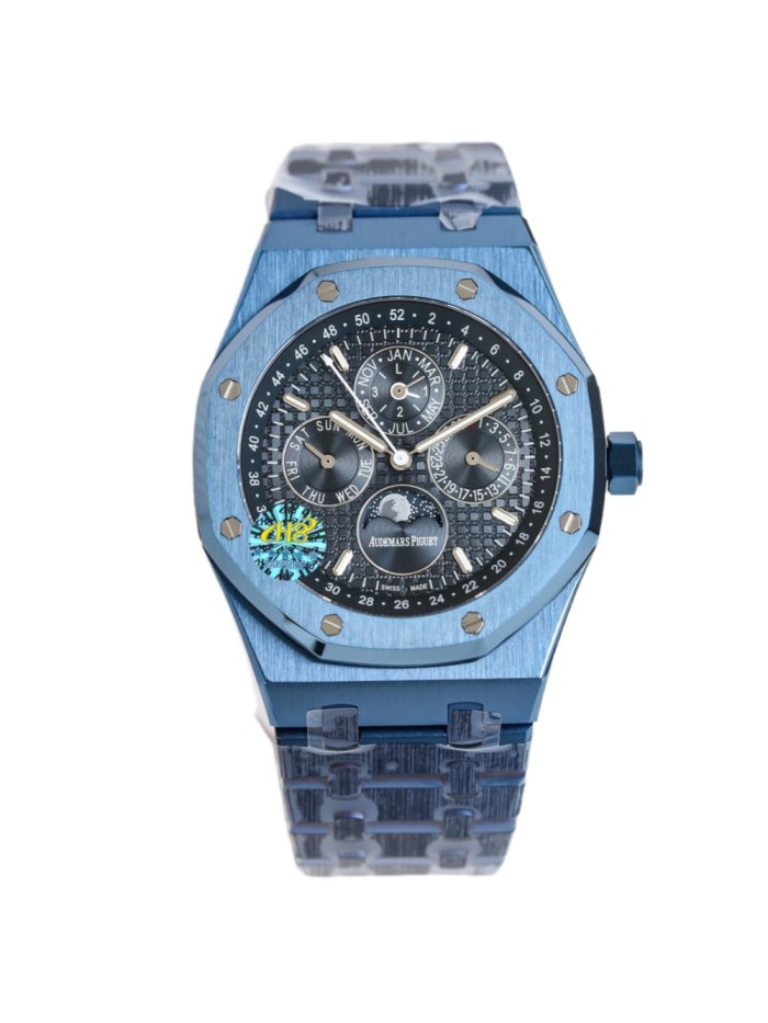 1:1 quality version Royal Oak Blue Grande Tapisserie Dial Mechanical Movement  Watch【Dial diameter：41mm】28931775