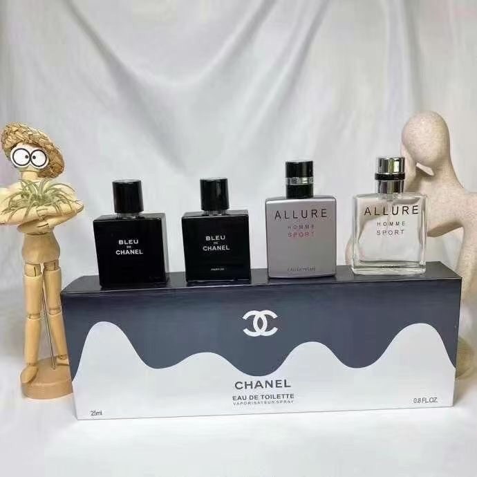 Chanel Men's 4-Piece Perfume Set 28932348
