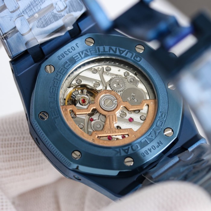 1:1 quality version Royal Oak Blue Grande Tapisserie Dial Mechanical Movement  Watch【Dial diameter：41mm】28931775
