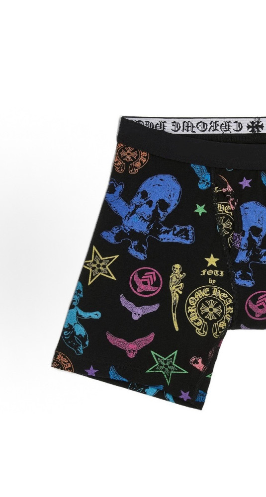1:1 quality version Quality version Hearts style cross & letter stretch couple boxer briefs 28933134
