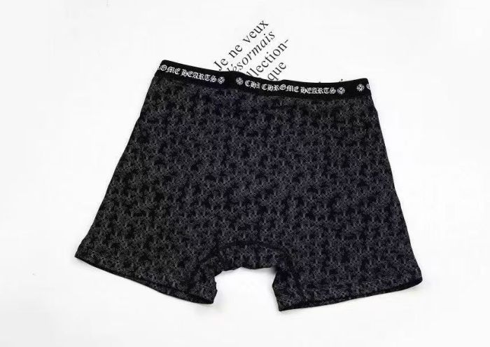 1:1 quality version Quality version Hearts style cross & letter stretch couple boxer briefs 28933134