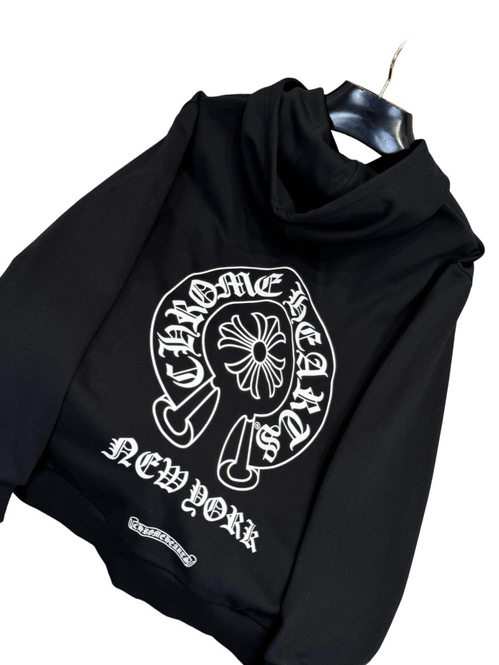 1:1 quality version Rubber Print Zip-Up Hoodie 28938300