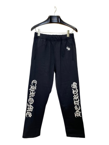 1:1 quality version Sanskrit White Gothic Letter Embroidery Casual Pants 28938257