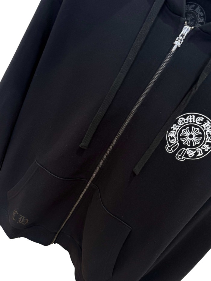 1:1 quality version Rubber Print Zip-Up Hoodie 28938300