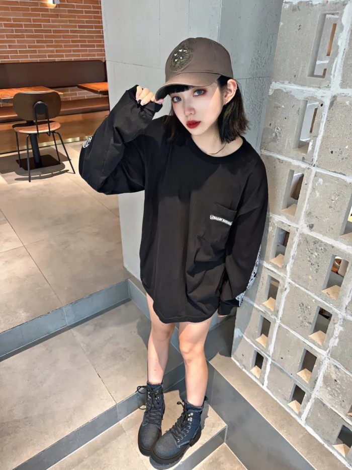 1:1 quality version Printed Crew Neck Sweatshirt 2 Colors 28947705