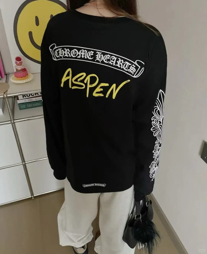 1:1 quality version Printed Crew Neck Sweatshirt 2 Colors 28947705