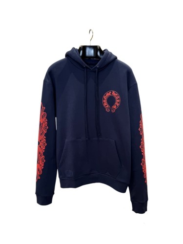 1:1 quality version Sanskrit Scroll Print Rubberized Pullover Hoodie 28945488