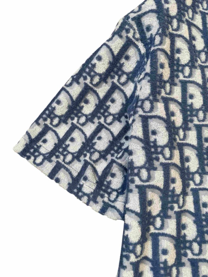 1:1 quality version Vintage Print All Over Knit T-shirt 2 colors 28960938