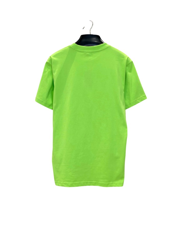 1:1 quality version Logo Embroidered Crew Neck T-shirt 3 colors 28960932