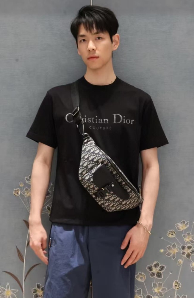 1:1 quality version Letter Vintage Cracked Print Washed T-Shirt 2 colors 28961190