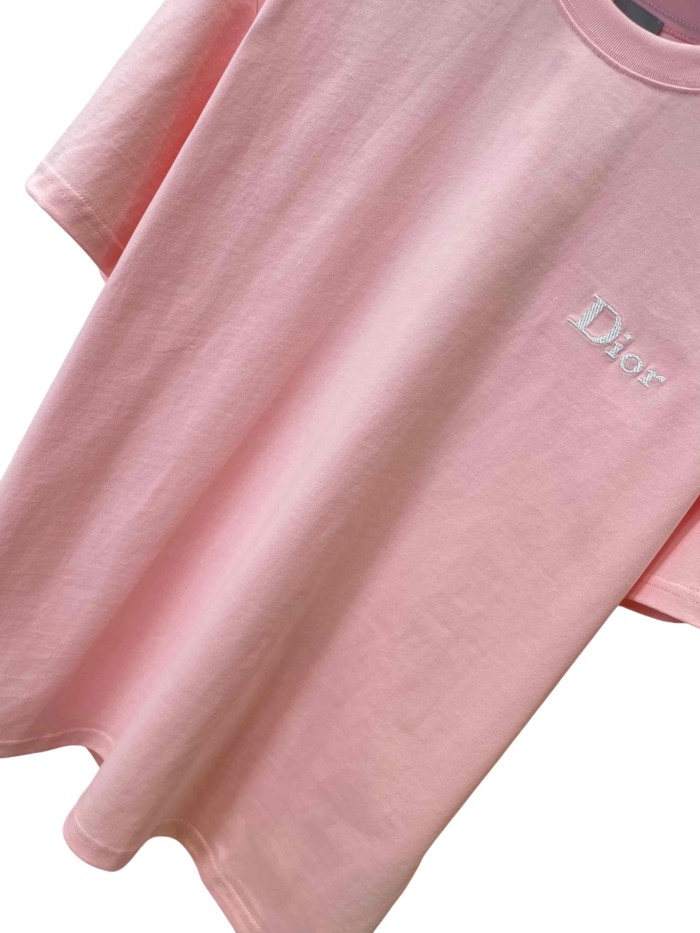 1:1 quality version Letter Logo Crew Neck T-Shirt 4 colors 28961304