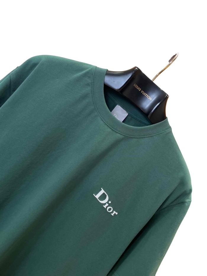 1:1 quality version Letter Logo Crew Neck T-Shirt 4 colors 28961304