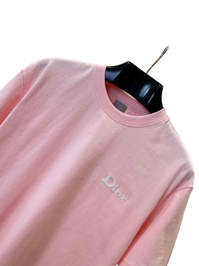 1:1 quality version Letter Logo Crew Neck T-Shirt 4 colors 28961304