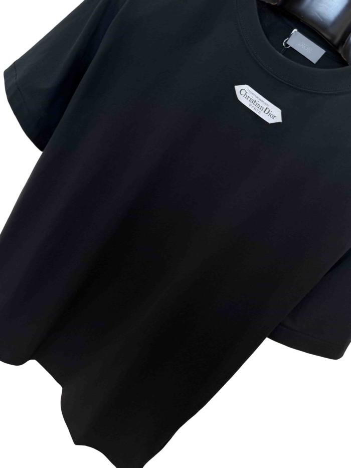 1:1 quality version Chest Logo Crew Neck T-Shirt 2 colors 28960967