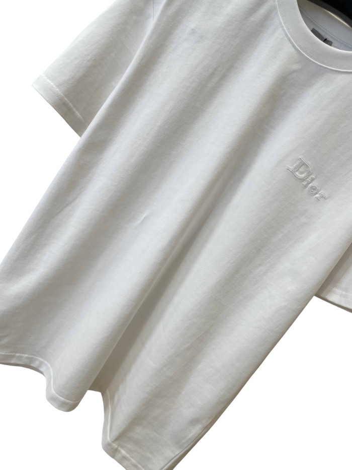 1:1 quality version Letter Logo Crew Neck T-Shirt 4 colors 28961304